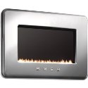 L30FABSI Smeg 50s Retro Style Natural Gas Wall Fire in Silver