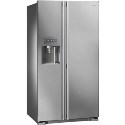 SS55PTE3 Smeg SS55PTE3 Cucina Side-by-Side Fridge Freezer With Ice And Water Dispenser - Stainless Steel Effect
