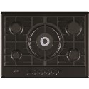 T25S56S0 Neff T25S56S0 Series 1 70cm 5 Burner Gas Hob with FSD  in Black