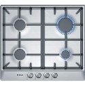 PCP615B90B Bosch PCP615B90B Avantixx 60cm Front Control Gas Hob - Brushed Steel