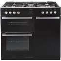 444440180 Belling DB4 90DFT 90cm Dual Fuel Range Cooker in Black