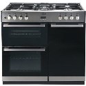 444440181 Belling DB4 90DFT 90cm Dual Fuel Range Cooker in Stainless Steel