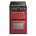 444442900 Stoves Richmond 550DFW Mini Range 55cm Dual Fuel Cooker - Hot Jalapeno