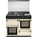 CM101FRCP Leisure Cookmaster 100cm Dual Fuel Range Cooker in Cream