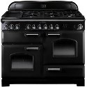 CDL110DFFBLC Rangemaster 110cm Classic Deluxe Dual Fuel Range Cooker FSD 79780