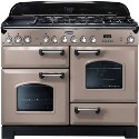 CDL110DFFLTC Rangemaster 110cm Classic Deluxe Dual Fuel Range Cooker FSD 86680