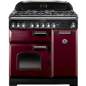 CDL90DFFCYC Rangemaster 90cm Classic Deluxe Dual Fuel Range Cooker FSD 84480