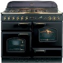 CLAS110DFFBLB Rangemaster 110cm Classic Dual Fuel Range Cooker FSD 72930