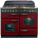 CLAS110DFFCYB Rangemaster 110cm Classic Dual Fuel Range Cooker FSD 84550