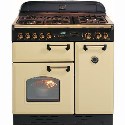 CLAS90LPFCRB Rangemaster 90cm Classic LPG Gas Range Cooker FSD 74030