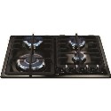 HCG622BL CDA 60cm Four Burner Gas Hob with FSD in Black