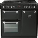 444440195 Stoves Richmond 900DFT 90cm Dual Fuel Range Cooker - Black