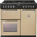 444440196 Stoves Richmond 900DFT 90cm Dual Fuel Range Cooker - Champagne