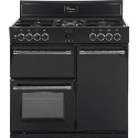 444440378 Belling Classic 900DFT 90cm Dual Fuel Range Cooker - Black