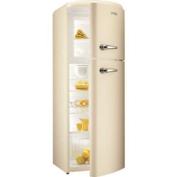 Gorenje Retro Style Freestanding Fridge Freezer in Cream - RF60309OC