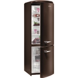 Gorenje Retro Style Freestanding Fridge Freezer in Chocolate - RK60359OCH