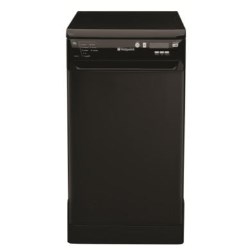 Hotpoint Ultima Slimline Freestanding Dishwasher in Black - SDD910K