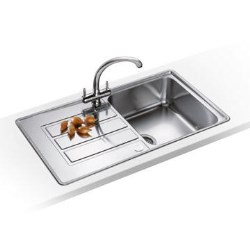 Franke APX611DP Alpina Single Bowl Stainless Steel Sink and Tap Designer Pack