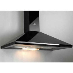 Britannia Brioso 100cm Standard Chimney Hood in Black - K240100K