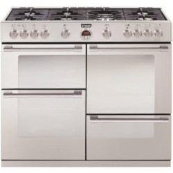 Stoves Sterling R1000GT 100cm Gas Range Cooker in Stainless Steel - 444440793