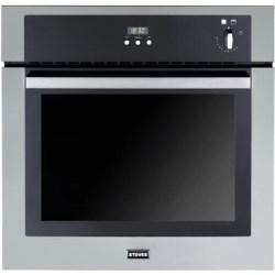 Stoves SGB600PS Conventional Gas Built In Single Oven in Stainless Steel - 444440826