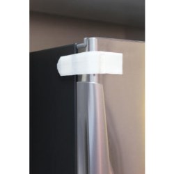 Falcon 91010 Contemporary 1092mm Chimney Hood in Cream and chrome - FHDCT1090CRC