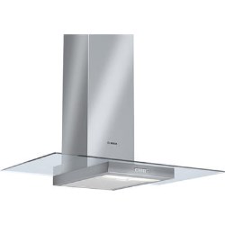Bosch Classixx Flat Glass 90cm Chimney Hood in Brushed steel
