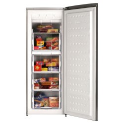 Beko 55cm Frost Free Freestanding Fridge Freezer in Silver - CF5015APS