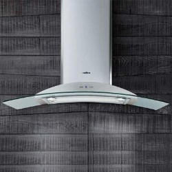 Stoves S1100DCP Slimline Standard 110cm Chimney Hood in Black