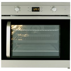Beko Side Opening Right Hand Hinge Electric Built-in Single Fan Oven in Stainless Steel - OIF22301XR