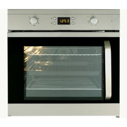 Beko Side Opening Left Hand Hinge Electric Built-in Single Fan Oven in Stainless Steel - OIF22301XL