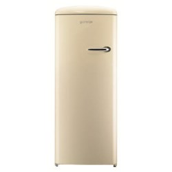 Gorenje Retro Style Left Hand Hinge Freestanding Fridge with Ice Box in Cream - RB60299OC-L