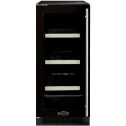 Rangemaster 91490 Slimline 38cm Beverage Centre in Black - RBC38LBLC