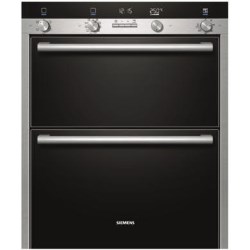 Siemens iQ500 Electric Built Under Double Oven in Stainless steel - HB55NB550B