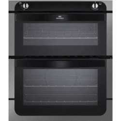 New World NW701G Twin Cavity Gas Built Under Oven in Stainless Steel - 444441477