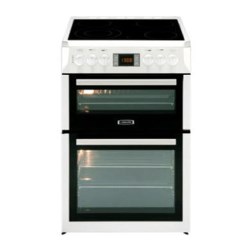 Leisure 60cm Double Oven Electric Cooker in White - LEVC67W