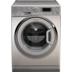 Hotpoint Ultima 9kg 1400rpm Stainless Steel Freestanding Washing Machine - WMUD942X