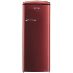 Gorenje Retro Style Right Hand Hinge Metallic Bordeaux Freestanding Fridge with Ice Box - RB60299OR