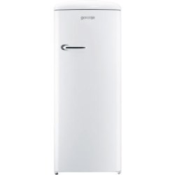 Gorenje Retro Style Right Hand Hinge Freestanding Fridge with Ice Box in White - RB60299OW