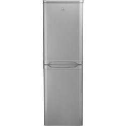 Indesit 55cm Wide Freestanding Fridge Freezer in Silver - CA55S