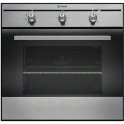 Indesit Fanned Electric Built In Single Oven in Stainless Steel - FIM31KAIX