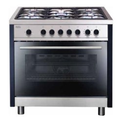 Matrix Single Oven 90cm Gas Range Cooker in Stainless Steel - MR311SS