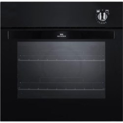 New World NW601G Gas Built In Single Oven in Black - 444441476