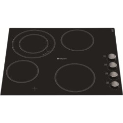 Hotpoint Frameless 60cm Ceramic Electric Hob in Black - CRM641DC