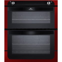 New World NW701G Twin Cavity Gas Built Under Oven in Red - 444441624