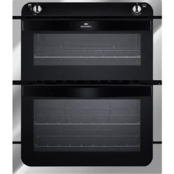New World NW701G Twin Cavity Gas Built Under Oven in Chrome - 444441759