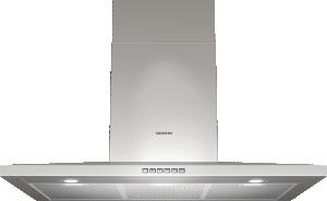 Siemens iQ 300 Low Profile 90cm Wide Chimney Hood In Stainless Steel - LC96WA530B