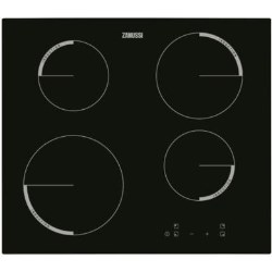 Zanussi ZEI6240FBA Touch Contol Four Zone Induction Hob In Black