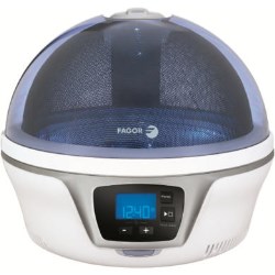 Fagor Spoutnik Blue & White Freestanding Microwave - SPOUT7BO