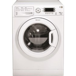 Hotpoint WDUD9640P Free-Standing Washer Dryer in White - WDUD9640P